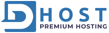 DHost Premium Hosting Service logo light